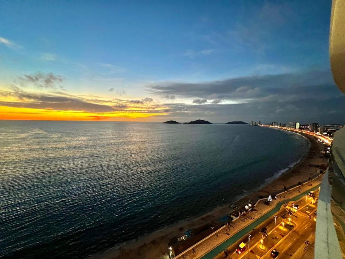 Sunset View Malecón 1404 Vista panoramica al mar Mazatlán Exterior foto