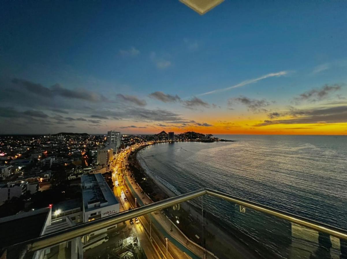Sunset View Malecón 1404 Vista panoramica al mar Mazatlán Exterior foto