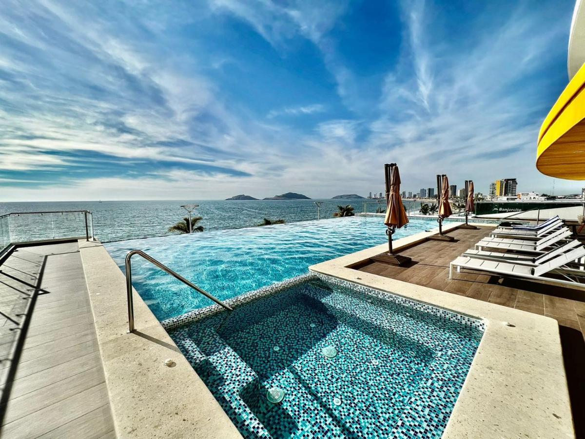 Sunset View Malecón 1404 Vista panoramica al mar Mazatlán Exterior foto